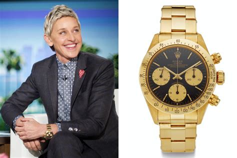 ellen degeneres vintage rolex|ellen rolex explorer.